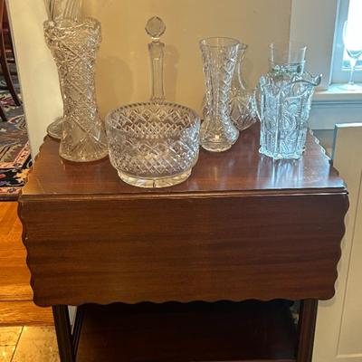 Sale Photo Thumbnail #107: American Brilliant, Waterford and other cut glass