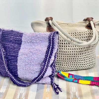 The Sak Crochet Tote, Handmade Crossbody & Guatemalan Accent Piece