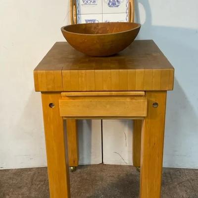 Butcher Block Kitchen Island & More