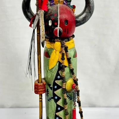 Buffalo Kachina Figurine! 