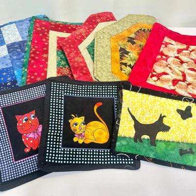 Handmade Holiday & Everyday Quilted Table Textiles