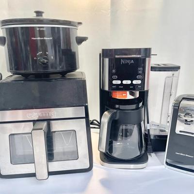 Kitchen Appliances Lot – Gourmia, Ninja, Hamilton Beach
