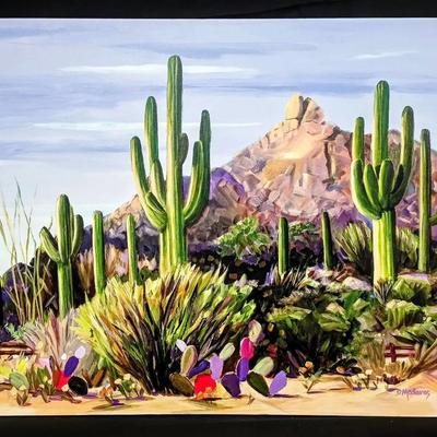 Diana Madaras “Morning at Pusch Ridge” – Original-Style Giclée Print On Canvas