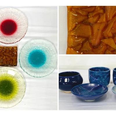 Crate&Barrel Rika Salad Plates  