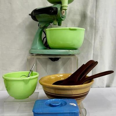 Sunbeam Stand Mixer, Cooking and serving Utensils + More! 