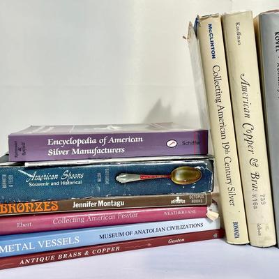 (9) Vintage Reference Books On Mixed Metals 