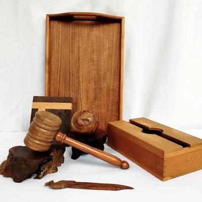 Maple, Walnut, Teak And Burls