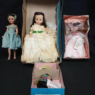 Madame Alexander Collector Doll Lot – “Portrait Children” & “Miniature Showcase” Series