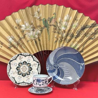 Hand Painted Asian Decor 