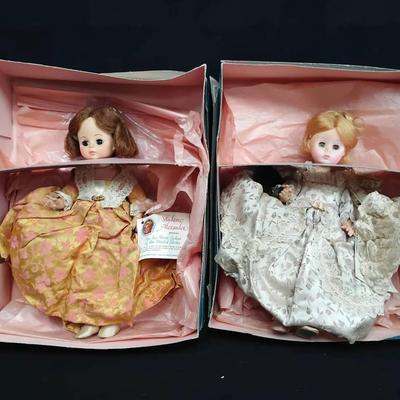 Madame Alexander “First Lady Doll Collection” – Martha Washington & Elizabeth Monroe