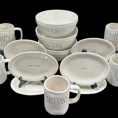 Rae Dunn Artisan Collection by Magenta Inspirational Ceramic Dinnerware