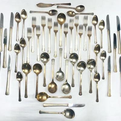 49-Pc Set 1881 Roger’s Flatware 