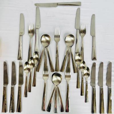 31-pc Set Lenox Continental Dining Pattern Flatware