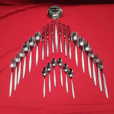 25-pc Set Wirths Solingen Rostfrei 18/8 German Flatware 