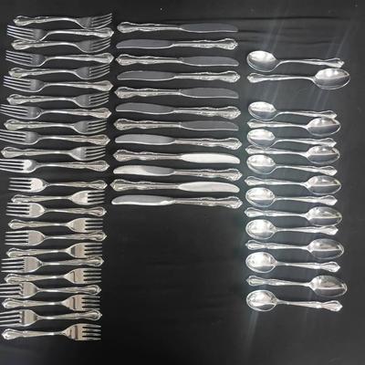 45-pc Set Vintage INSICO Stainless USA Flatware