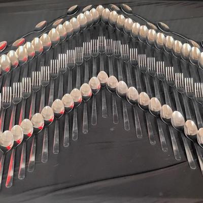 97-pcs Bakers and Chefs China, Tramotina Brazil Flatware 