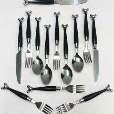 13- Pc Set Mickey Disney Flatware