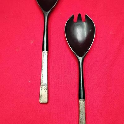 Oneida Silver plate "Grenoble" Salad Servers 