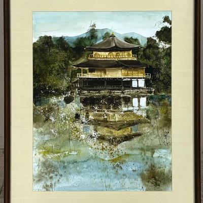 Kinkakuji Temple, Kyoto, Japan, by N. Sudars