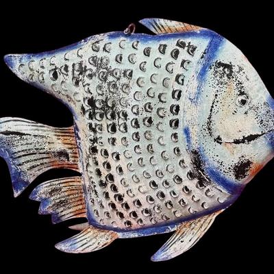 Large Metal Sculpture / Lantern by Sonia Borga