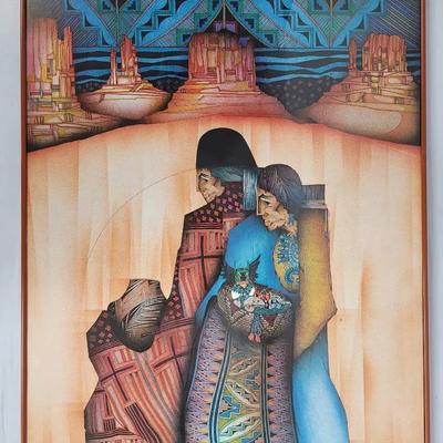 Amado Maurilio Peña Signed Print