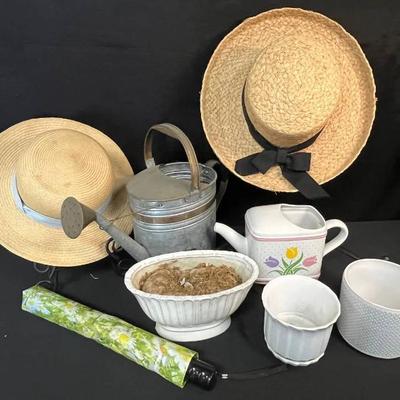 Ct415 plant pots and ladies hats