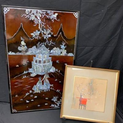 Br148 asian style wall art