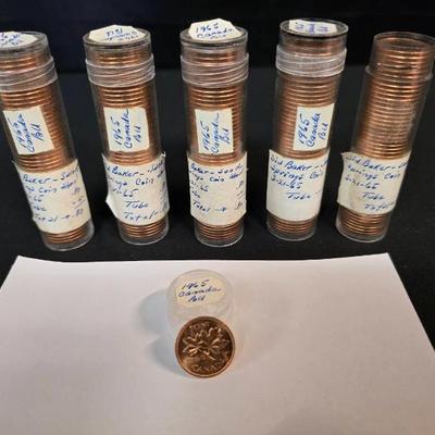 De246r 1965 canadian one cent