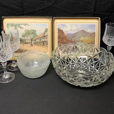 Ct420 placemats glassware