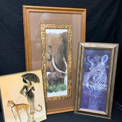 Br156 elephant print by p m. fitzpatrick & more