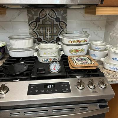 Corningware and Pyrex