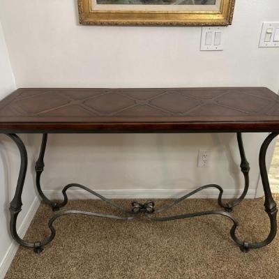 Sale Photo Thumbnail #10: Wrought Iron Buffet Table
