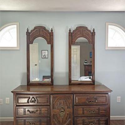 American Drew Mirrored Dresser .jpg