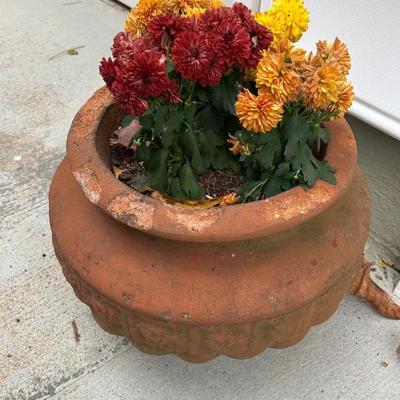 Pair Of Terracotta Clay  Planter Pots
