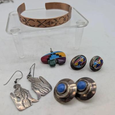 Group Of Native American Jewelry