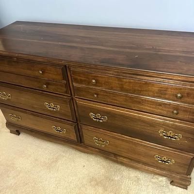 6-Drawer Wooden Dresser
