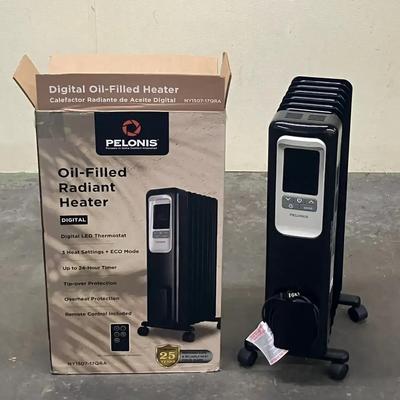 Pelonis Digital Oil-Filled Radiant Heater