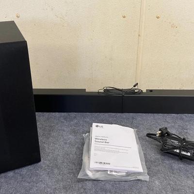 LG Sound Bar and Subwoofer 