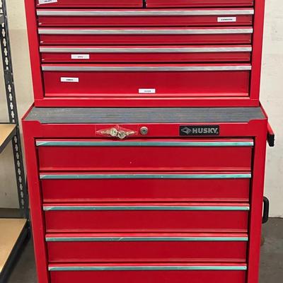 Husky Rolling Tool Chest with Contents