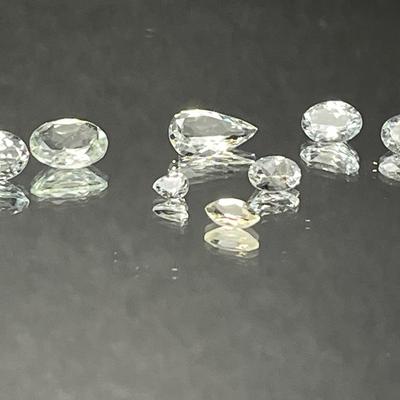 Yellow Beryl 5.65 CTTW- One Matched Oval Pair 7x5mm - Mixed Shapes & Sizes