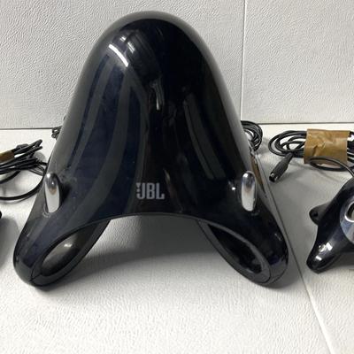 JBL Creature III Computer Stereo Speaker System, Black - Powers Up