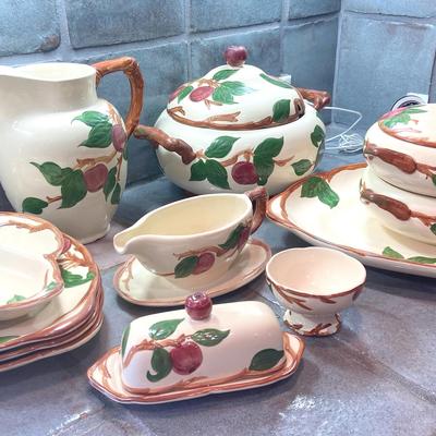 Franciscan Earthenware “Apple” Serving Dishes, Made in USA