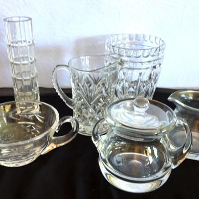 Waterford, Dresden, Williams Sonoma Crystal and Glass Ware 