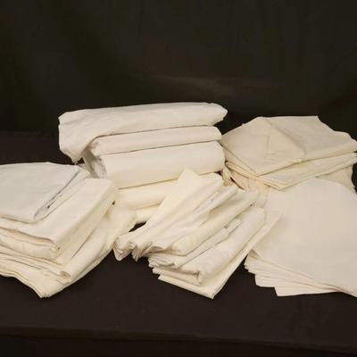 Neutral & White Quilting Cotton Fabric Lot | Assorted Yardage & Cuts for Quilting & Sewing