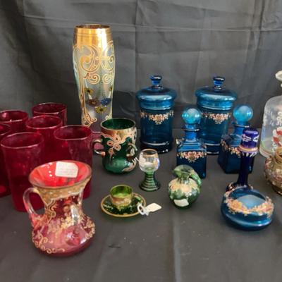 Bohemian & Art Glass Collection | Czech, Moser, Enameled & More