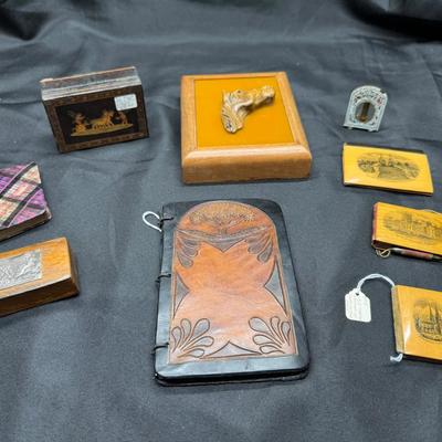 Hand Made Leather Phone Book, 1912 The Lady Of The Lake & More