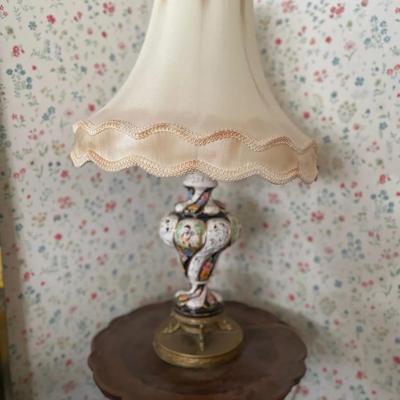 Capodimonte Cherub Lamp
