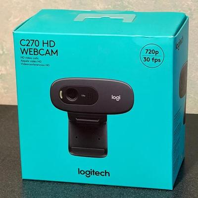 Sealed NIB Logitech C270 HD Webcam