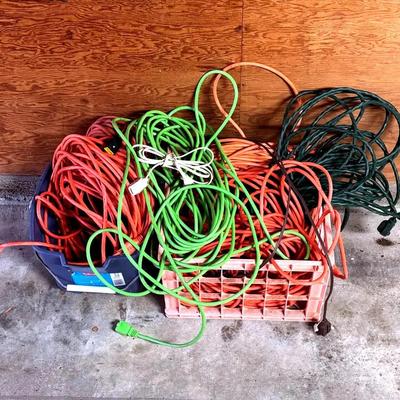 Buckets Of Extension Cords