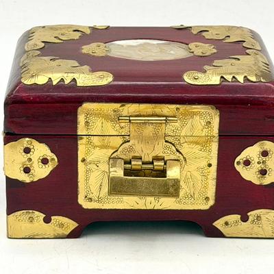 Locked Chinese Jewelry Box